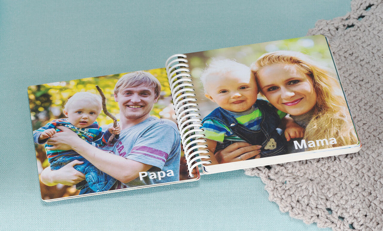 Personalised Photo Board Book, Kids Photo Book