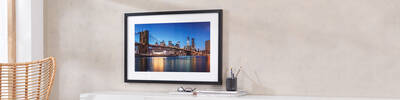 HD photo of snowy landscape professionally printed, framed and wall mounted