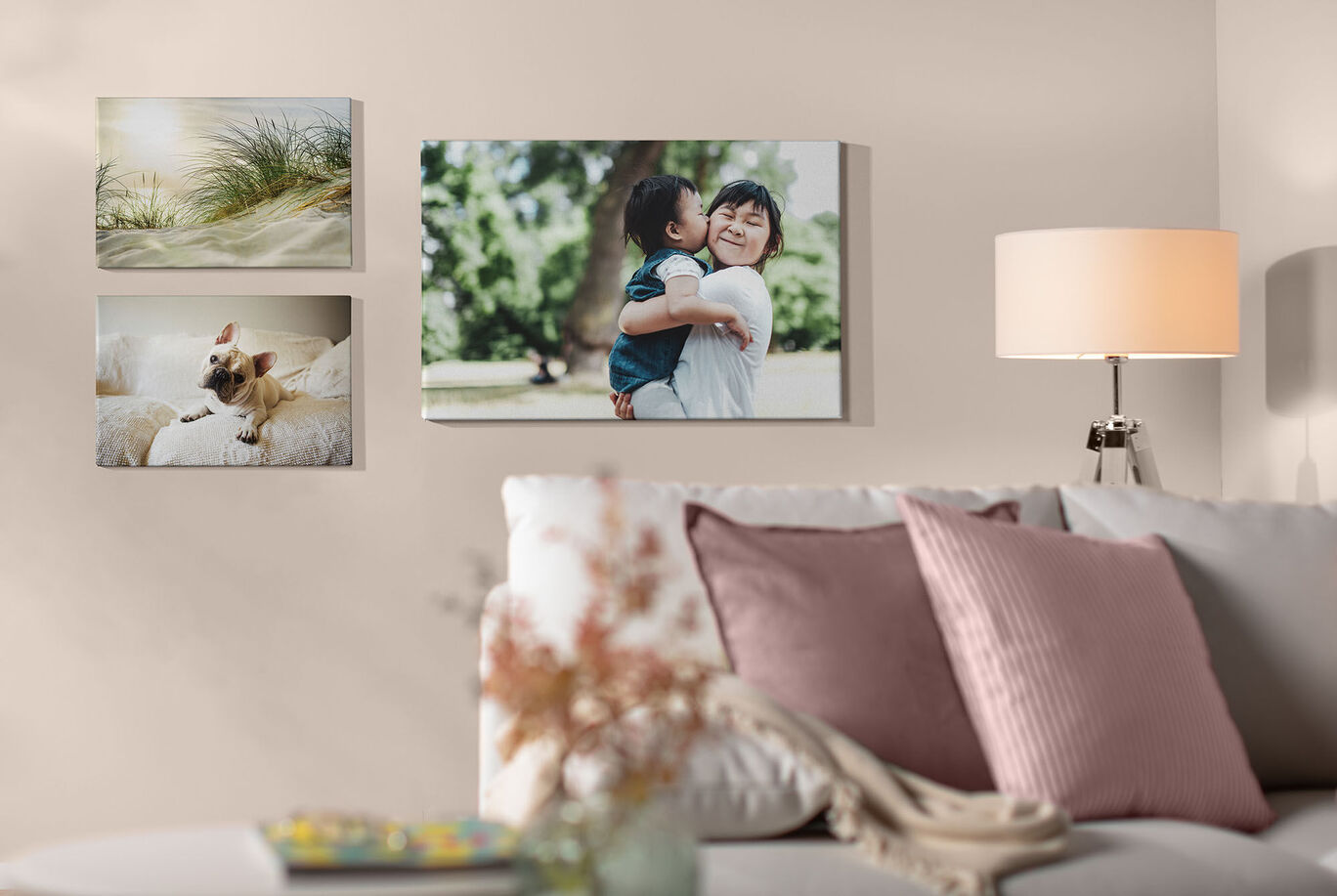 30x20 StickersWall Personalised Canvas Prints Photo On Canvas Wall Art Ready to Hang A1 